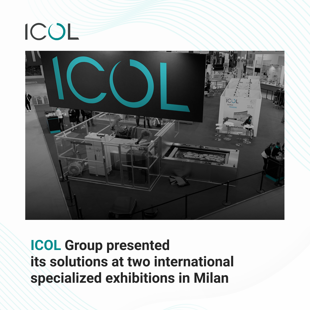 ICOL Group представила свои решения на двух международных профильных выставках в Милане